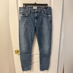 Agolde Toni Mid-Rise Straight Jeans size 30